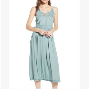 Scotch & Soda Ruffle Midi Dress